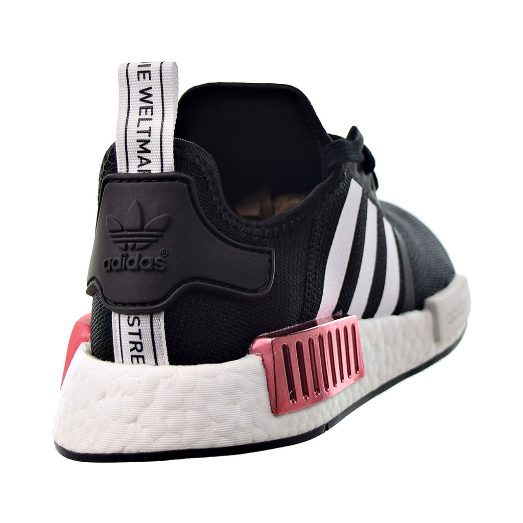 Adidas NMD R1 Shoes Black-White-Pink