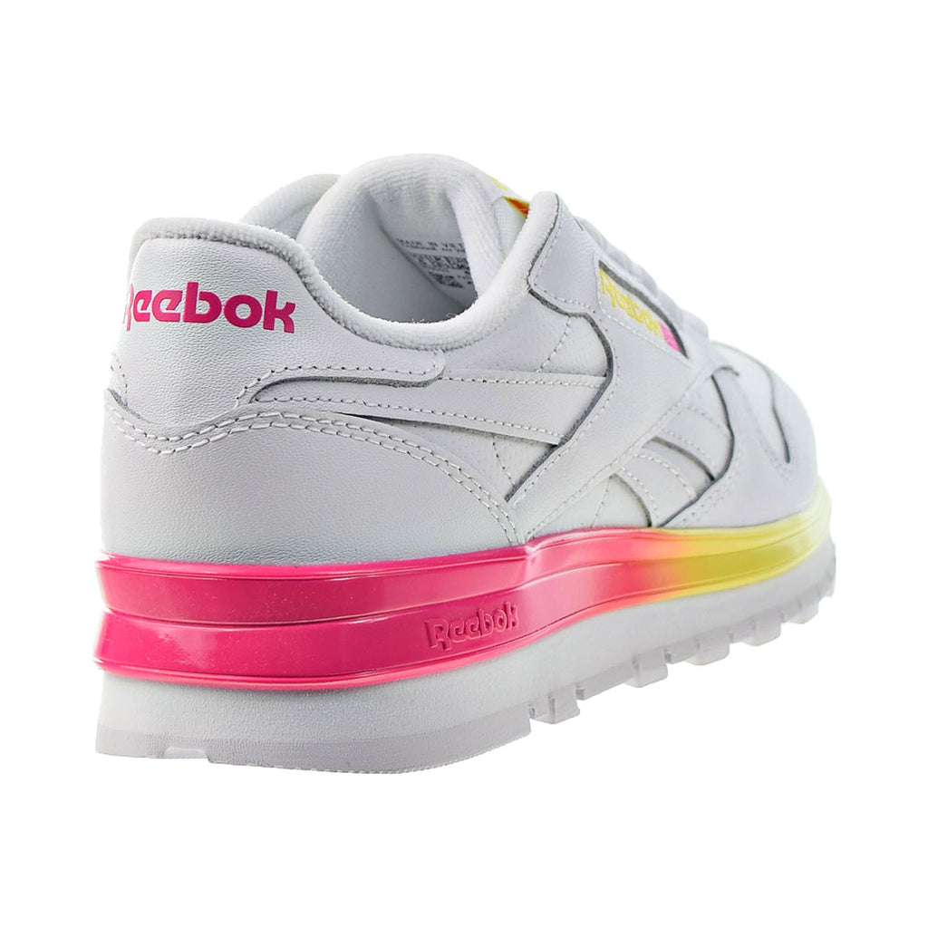 Leather MU Women's Shoes White-Pink-Navy-Shadow