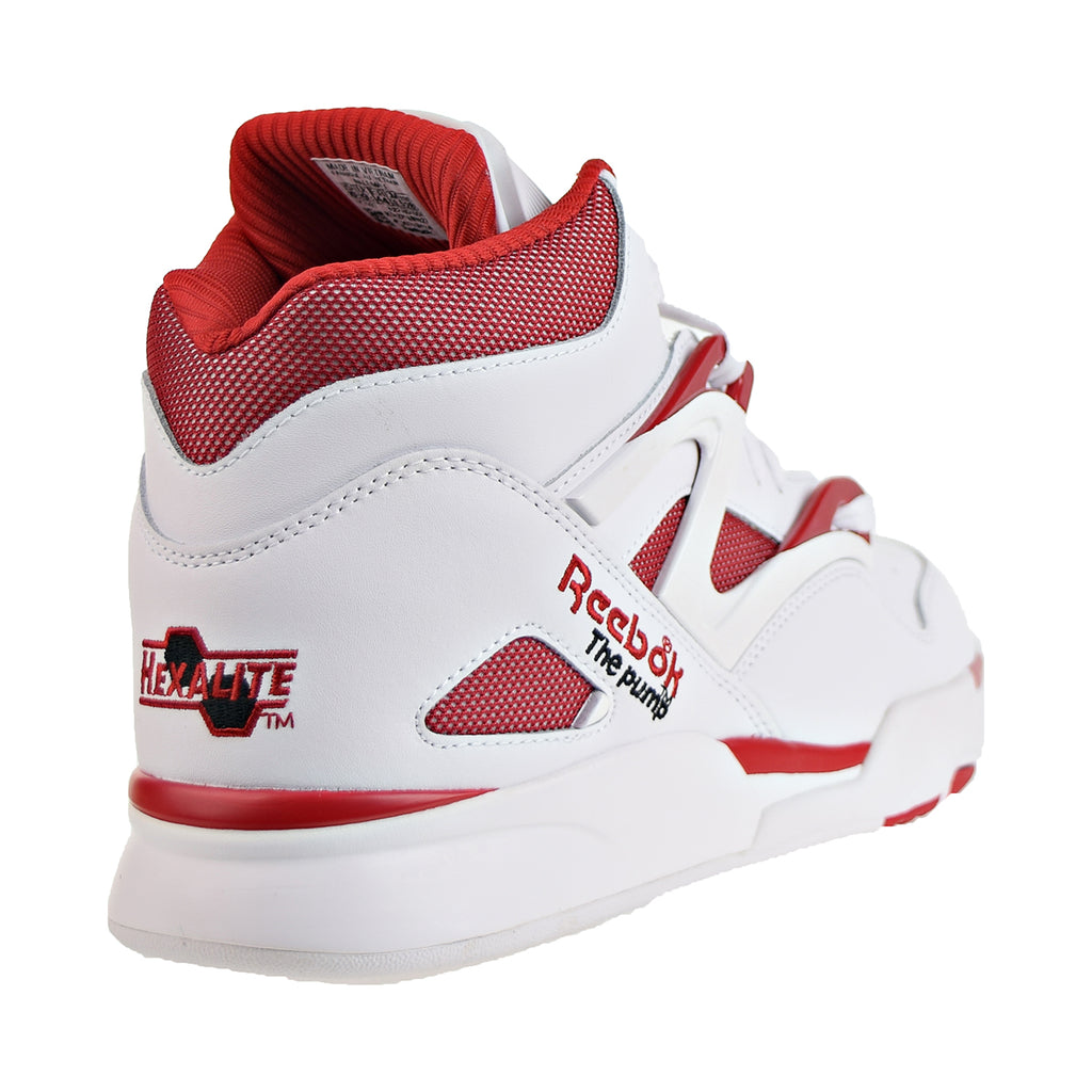 Reebok Pump Omni Zone Men's Shoes White-Vector Red-Black