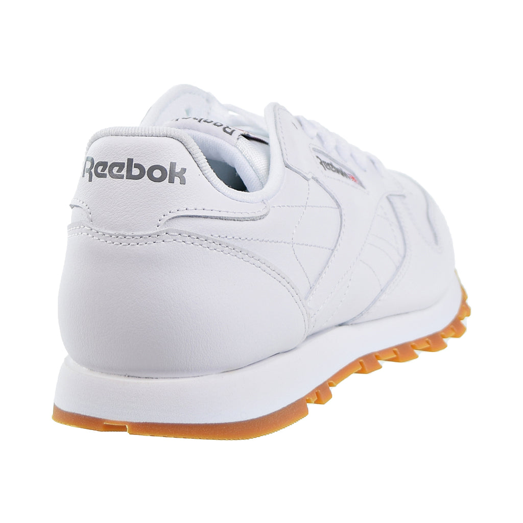 Hacer deporte ayudante bruscamente Reebok Classic Leather Big Kids' Shoes White/Gum