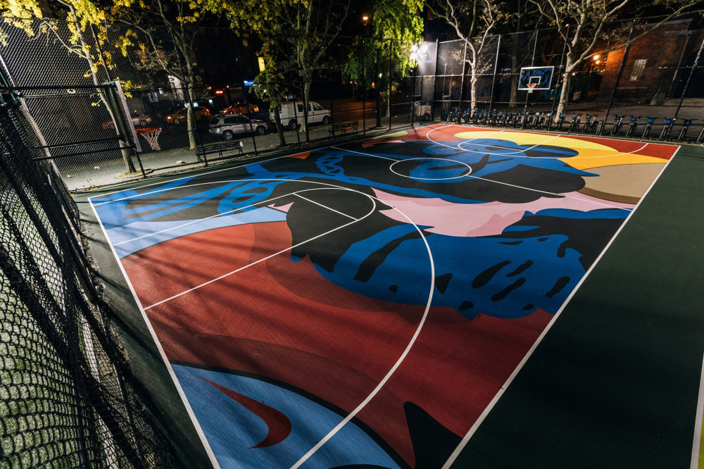 nike nyc basketball court