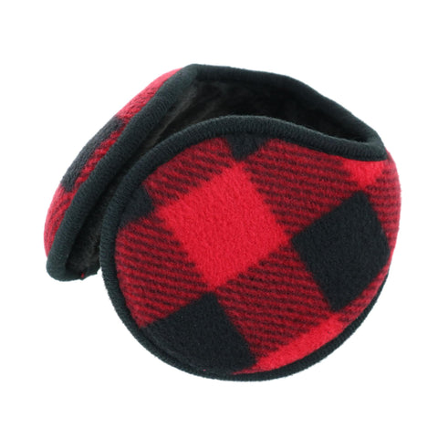 Grand Sierra Buffalo Plaid Fleece Lined Ear Wrap