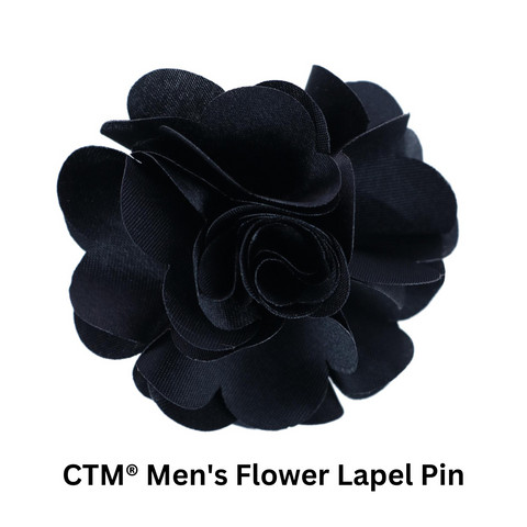 CTM® Men's Flower Lapel Pin