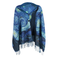 Van Gogh Starry Night Shawl