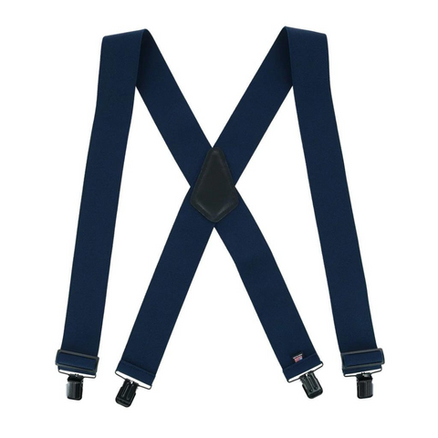 Perry Suspenders™ Men's Solid Color X-Back Clip-End Suspenders