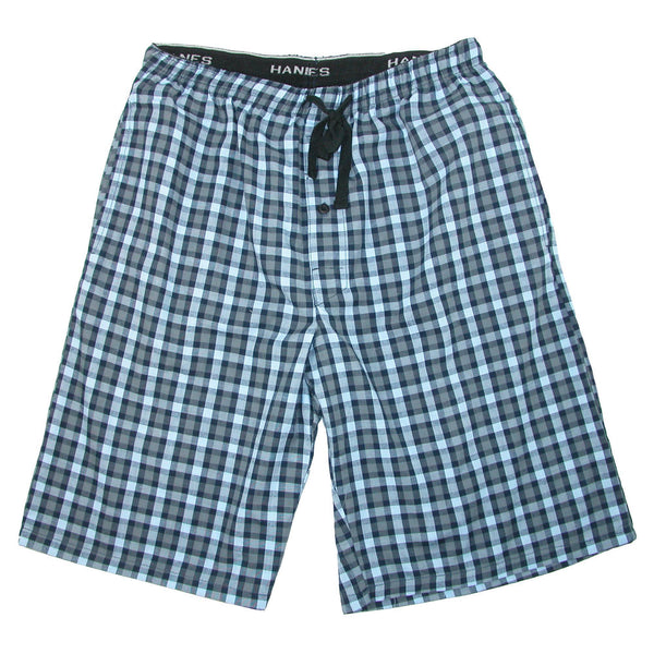 Download Men's Cotton Madras Drawstring Sleep Pajama Shorts by ...