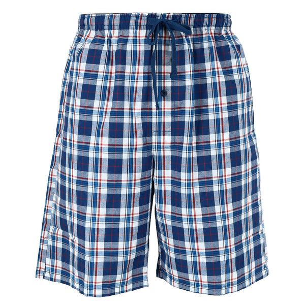 Men's Big and Tall Madras Sleep Pajama Shorts by Hanes | Pajama Bottoms ...