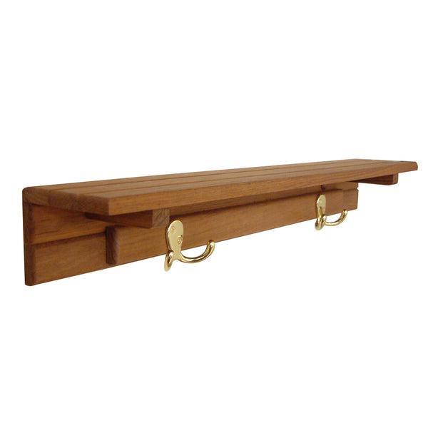 Teak Wood Floating Shelf | 24 Floating Shelf | Teakworks4u 24 L x 4.75 D x 1.25 H