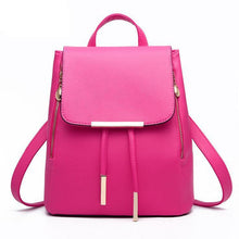 Women Backpack  PU Leather Mochila Escolar School Bags For Teenagers Girls Top-handle Backpacks Herald Fashion - Fab Getup Shop