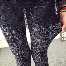 Spring New Fashion Casual Cotton BRUSHED Black Milk Leggings Pants Female Elastic Plaid Graffiti Leggings Trousers Women - Fab Getup Shop