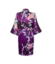 Silk Kimono Robe Bathrobe Women Satin Robe Robe Longue Femme For Women Night Sexy Robes Night Grow For Bridesmaid Summer - Fab Getup Shop