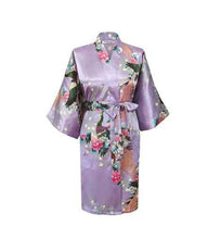 Silk Kimono Robe Bathrobe Women Satin Robe Robe Longue Femme For Women Night Sexy Robes Night Grow For Bridesmaid Summer - Fab Getup Shop