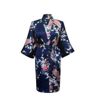 Silk Kimono Robe Bathrobe Women Satin Robe Robe Longue Femme For Women Night Sexy Robes Night Grow For Bridesmaid Summer - Fab Getup Shop