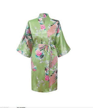 Silk Kimono Robe Bathrobe Women Satin Robe Robe Longue Femme For Women Night Sexy Robes Night Grow For Bridesmaid Summer - Fab Getup Shop