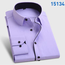 Brand  Men Shirt Male Dress Shirts Men's Fashion Casual Long Sleeve Business Formal Shirt camisa social masculina - Fab Getup Shop