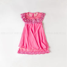 New Summer Costume Girls Princess Dress Children's Evening Clothing Kids Chiffon Lace Dresses Baby Girl Party Pearl Dress - Fab Getup Shop