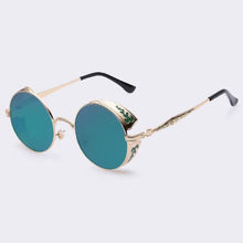 AOFLY Steampunk Vintage Sunglass Fashion round sunglasses women brand designer metal carving sun glasses men oculos de sol S1635 - Fab Getup Shop