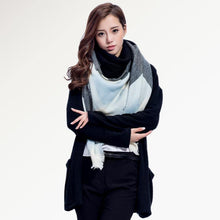 [VIANOSI]  plaid scarf women Thicken Soft Winter scarf Fashion Shawls and Scarves DS033 - Fab Getup Shop