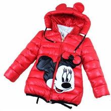 New winter girls jacket cartoon coat cotton-padded clothes cotton-padded clothes children's coat Kids clothes jacket for girls - Fab Getup Shop