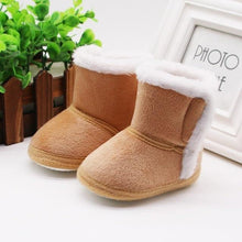 Newborn Toddler Boots Winter First Walkers baby Girls Boys Shoes Soft Sole Fur Snow Booties for 0-18M - Fab Getup Shop