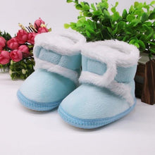 Newborn Toddler Boots Winter First Walkers baby Girls Boys Shoes Soft Sole Fur Snow Booties for 0-18M - Fab Getup Shop