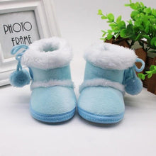 Newborn Toddler Boots Winter First Walkers baby Girls Boys Shoes Soft Sole Fur Snow Booties for 0-18M - Fab Getup Shop