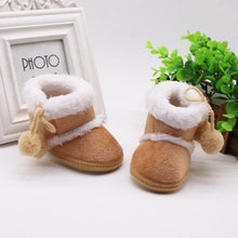 Newborn Toddler Boots Winter First Walkers baby Girls Boys Shoes Soft Sole Fur Snow Booties for 0-18M - Fab Getup Shop