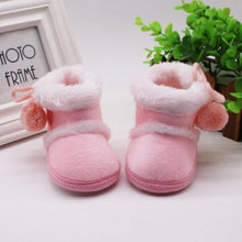 Newborn Toddler Boots Winter First Walkers baby Girls Boys Shoes Soft Sole Fur Snow Booties for 0-18M - Fab Getup Shop