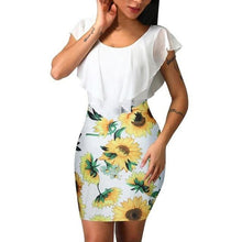 Sleeveless Floral Printed Bodycon Holiday Party Short Mini Dress - Fab Getup Shop