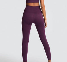 Seamless Hyperflex Workout Set Sport Leggings and Top Set Yoga Outfits - Fab Getup Shop