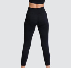 Seamless Hyperflex Workout Set Sport Leggings and Top Set Yoga Outfits - Fab Getup Shop