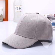 Black Cap Solid Color Baseball Cap Snapback Caps - Fab Getup Shop