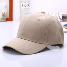 Black Cap Solid Color Baseball Cap Snapback Caps - Fab Getup Shop