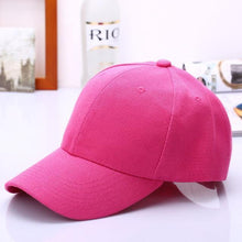 Black Cap Solid Color Baseball Cap Snapback Caps - Fab Getup Shop