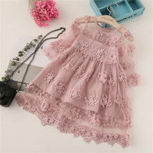 Lace Children Clothing Princess Kids Dresses For Girls Causal Wear Unicorn Dress 3-8 Years - Fab Getup Shop