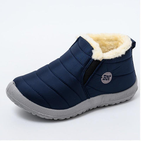 Boots Ultralight Winter Shoes Women Ankle  Snow Boots Female Slip On Flat Casual Shoes Plush Footwear - Fab Getup Shop