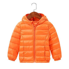 Autumn Winter Hooded Children Down Jackets For Girls Candy Color Warm Kids Down Coats For Boys - Fab Getup Shop