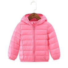 Autumn Winter Hooded Children Down Jackets For Girls Candy Color Warm Kids Down Coats For Boys - Fab Getup Shop