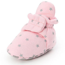 Newborn Baby Socks Shoes Boy Girl Star Toddler First Walkers Booties Cotton Comfort Soft Anti-slip Warm Infant Crib Shoes - Fab Getup Shop