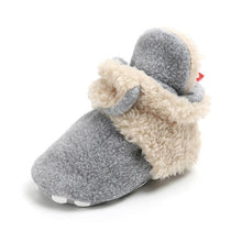 Newborn Baby Socks Shoes Boy Girl Star Toddler First Walkers Booties Cotton Comfort Soft Anti-slip Warm Infant Crib Shoes - Fab Getup Shop