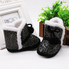 Newborn Toddler Boots Winter First Walkers baby Girls Boys Shoes Soft Sole Fur Snow Booties for 0-18M - Fab Getup Shop