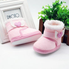 Newborn Toddler Boots Winter First Walkers baby Girls Boys Shoes Soft Sole Fur Snow Booties for 0-18M - Fab Getup Shop