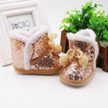 Newborn Toddler Boots Winter First Walkers baby Girls Boys Shoes Soft Sole Fur Snow Booties for 0-18M - Fab Getup Shop