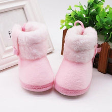 Newborn Toddler Boots Winter First Walkers baby Girls Boys Shoes Soft Sole Fur Snow Booties for 0-18M - Fab Getup Shop