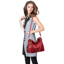 Women's Messenger Shoulder Leather Handbag