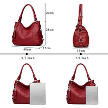 Women's Messenger Shoulder Leather Handbag