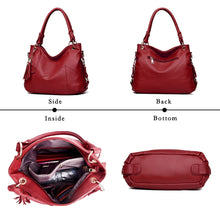 Women's Messenger Shoulder Leather Handbag