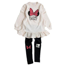 Toddler Girls Clothes Kids Autumn Winter T Shirt Pants Christmas Clothes Set - Fab Getup Shop