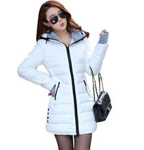 Wadded Jackets  Female  Women's Winter Down Jacket Cotton Slim Women Down Parka Ladies Coat plus size M-XXXL CC276 - Fab Getup Shop