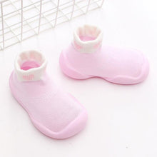 Unisex Baby Shoes First Shoes Baby Walkers Toddler First Walker Baby Girl Kids Soft Rubber Sole Baby Shoe Knit Booties Anti-slip - Fab Getup Shop